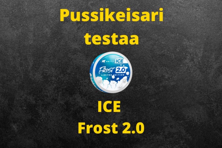 ICE frost 2.0 nikotiinipussi