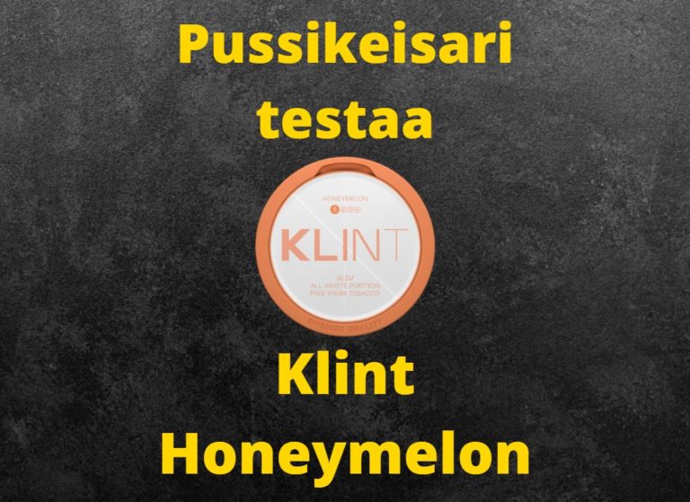 Klint – Honeymelon nikotiinipussi arvostelu